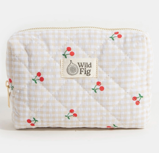 Cherry Makeup Bag