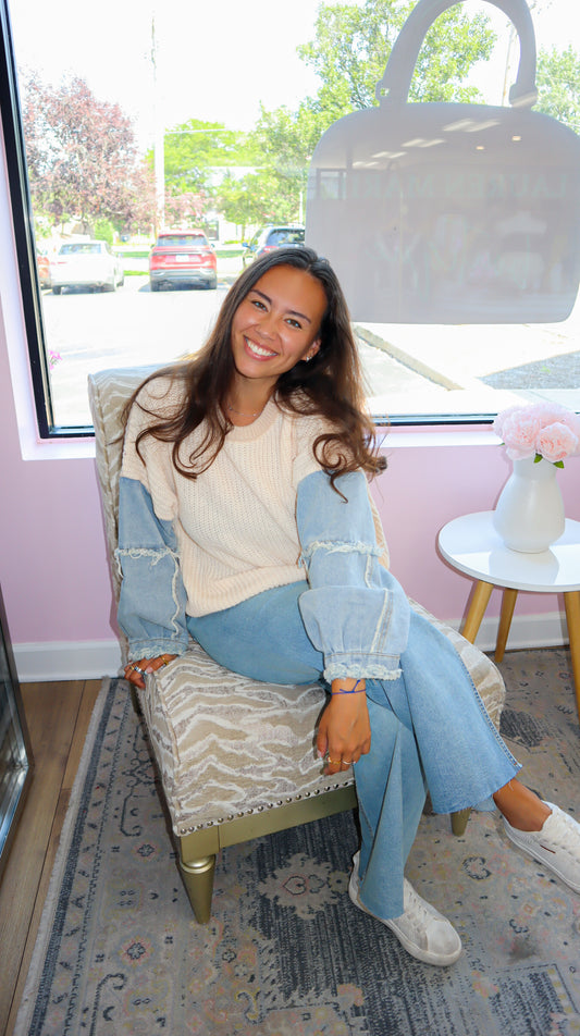 Denim Deets Sweater