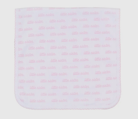 Burp Cloth- Little Sister