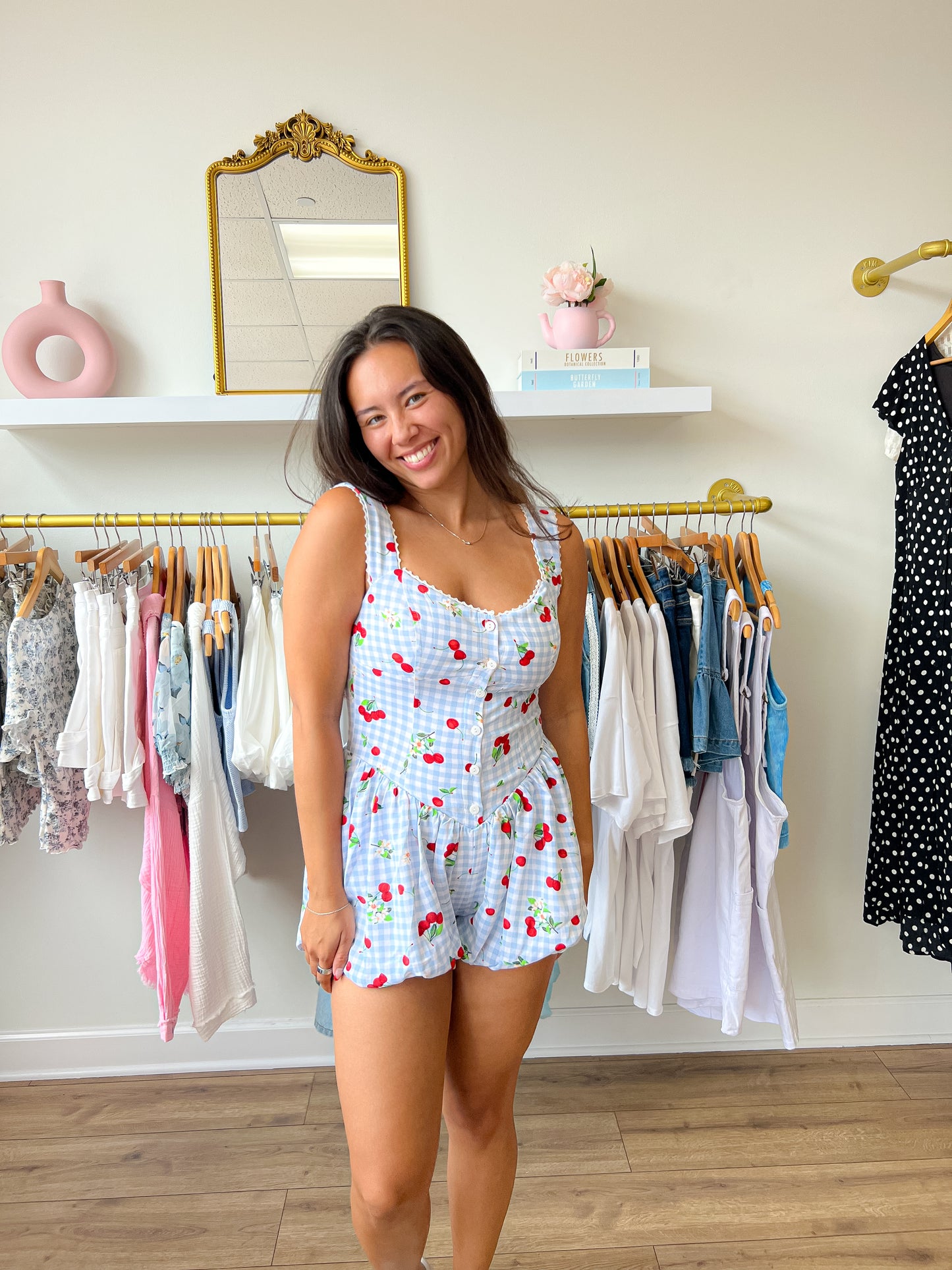 Cherry Bomb Romper
