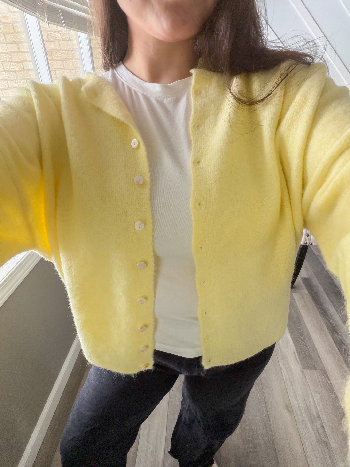 Pastels Cardigan- Yellow
