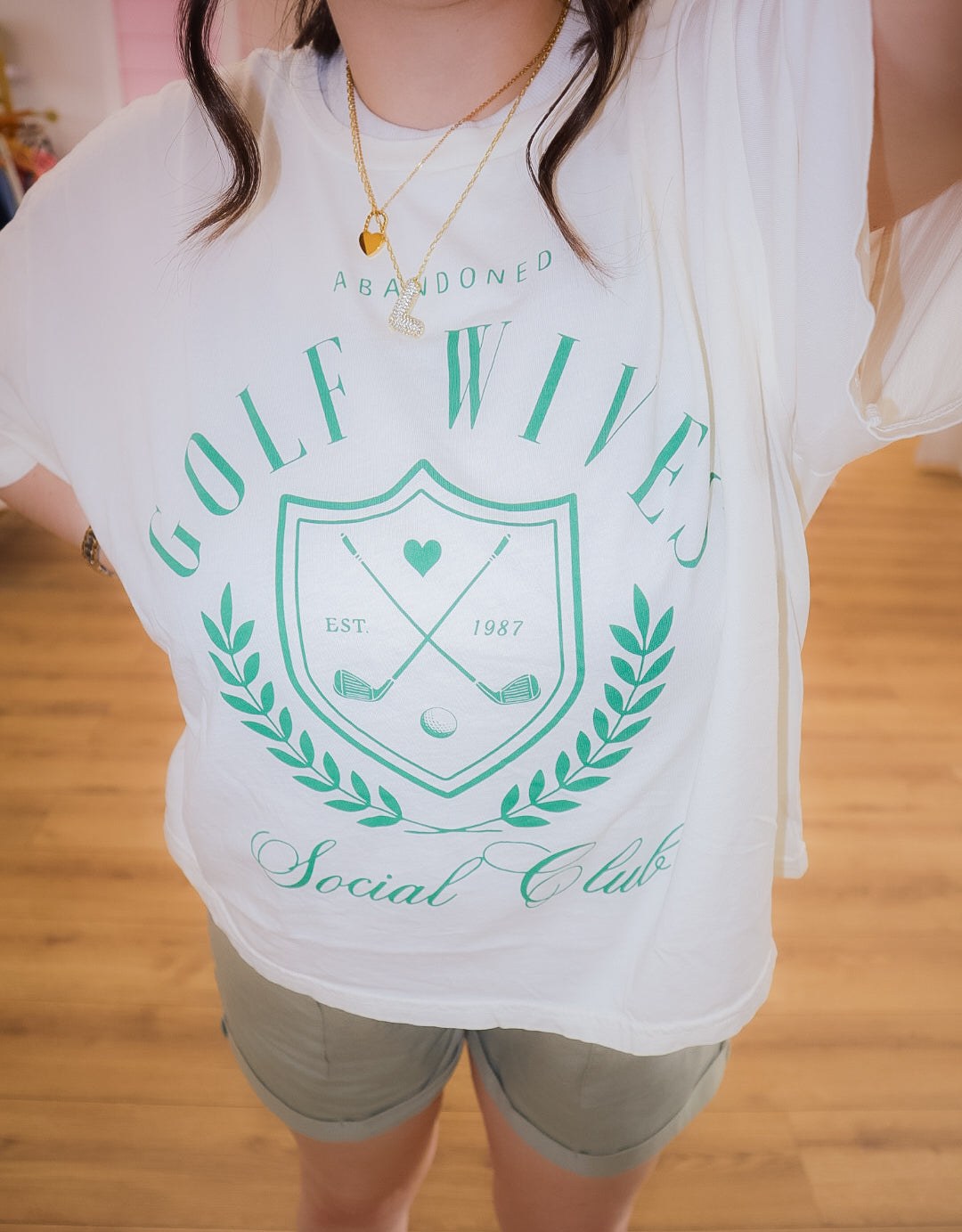 golf wives club tee