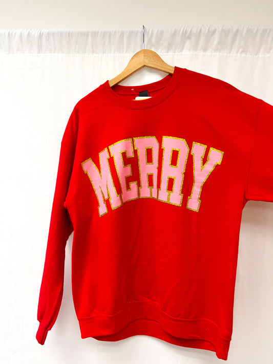 holiday christmas crewneck