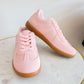 the perfect pink sneakers