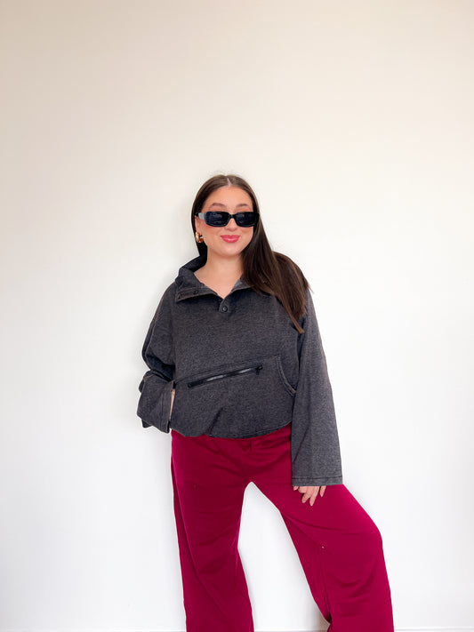 Washed Pullover