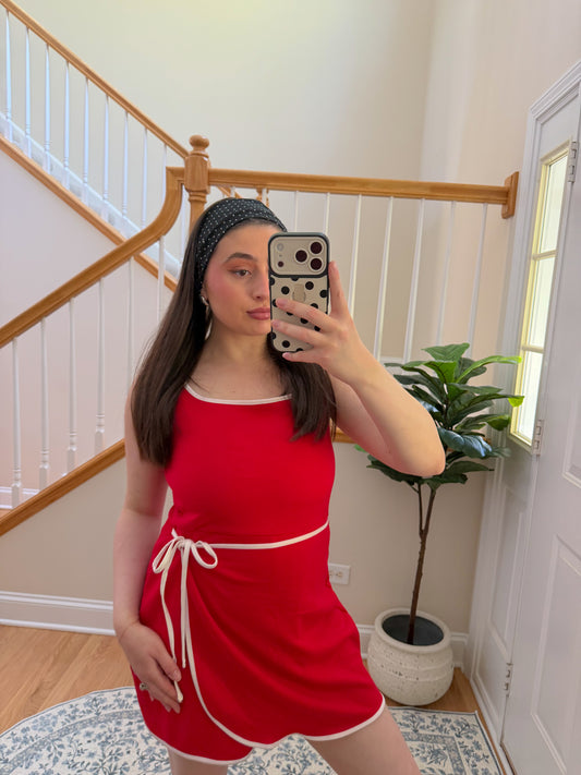 Let’s Play Active Dress- Red
