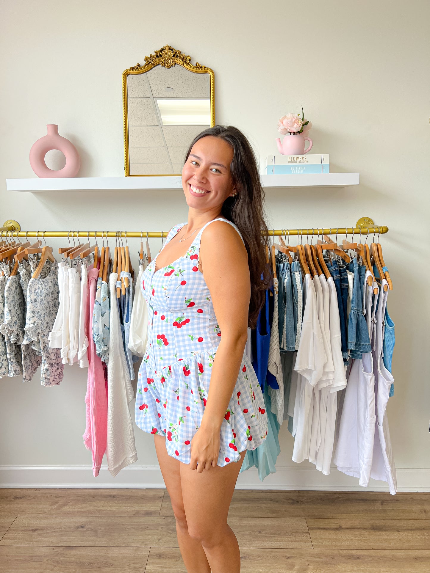 Cherry Bomb Romper