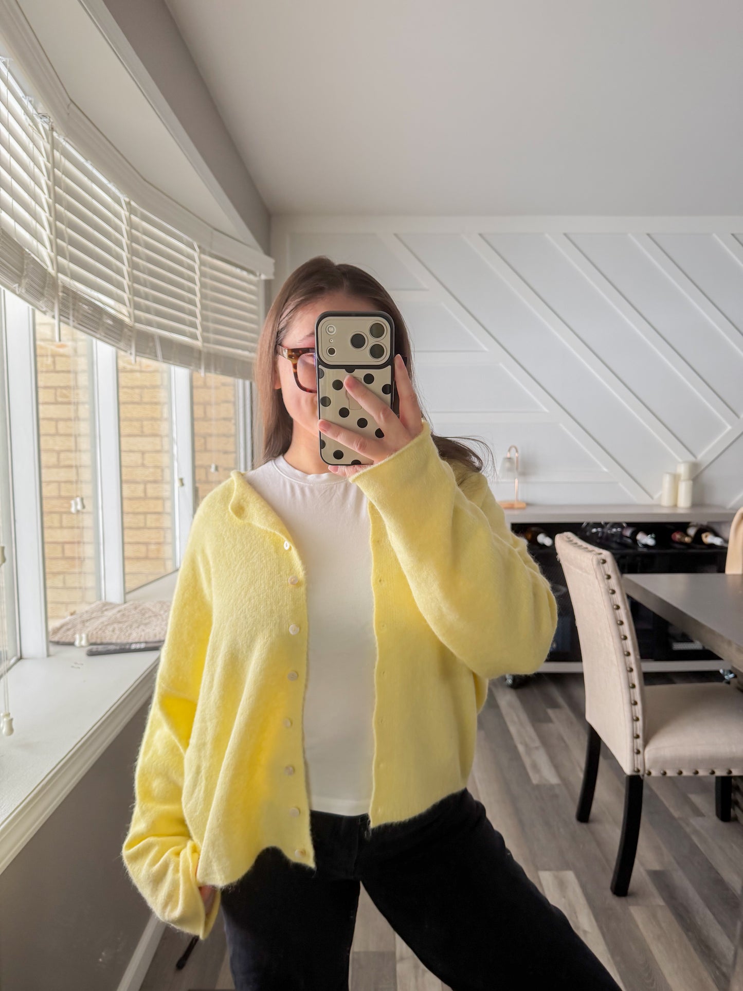 Pastels Cardigan- Yellow