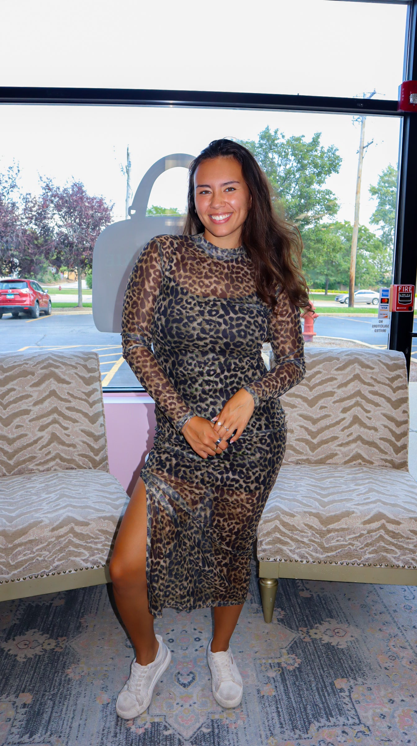 Leopard Midi Dress