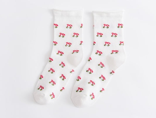 Cherry Socks