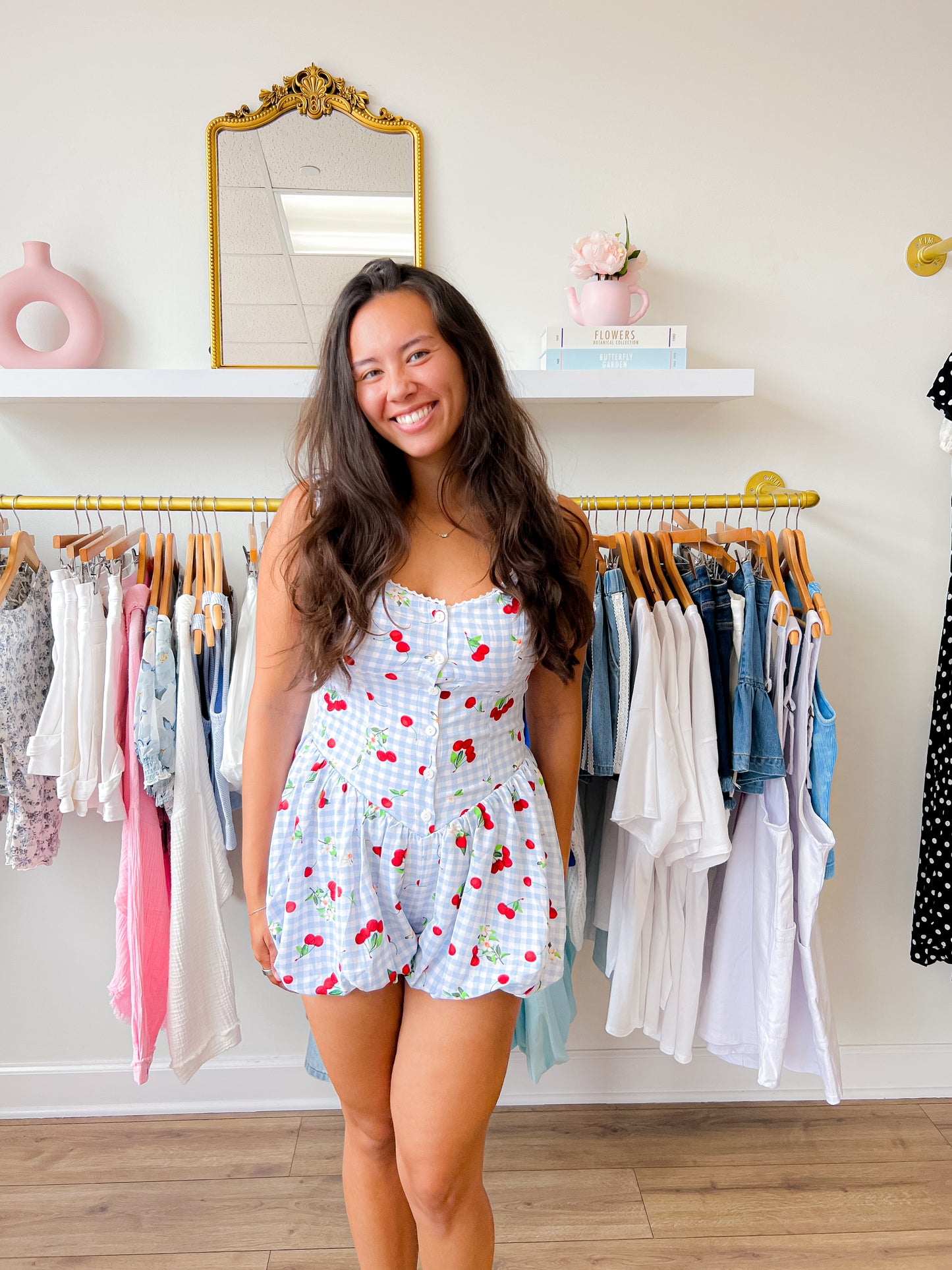Cherry Bomb Romper
