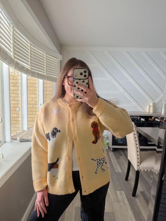 Dogs On The Go Cardigan
