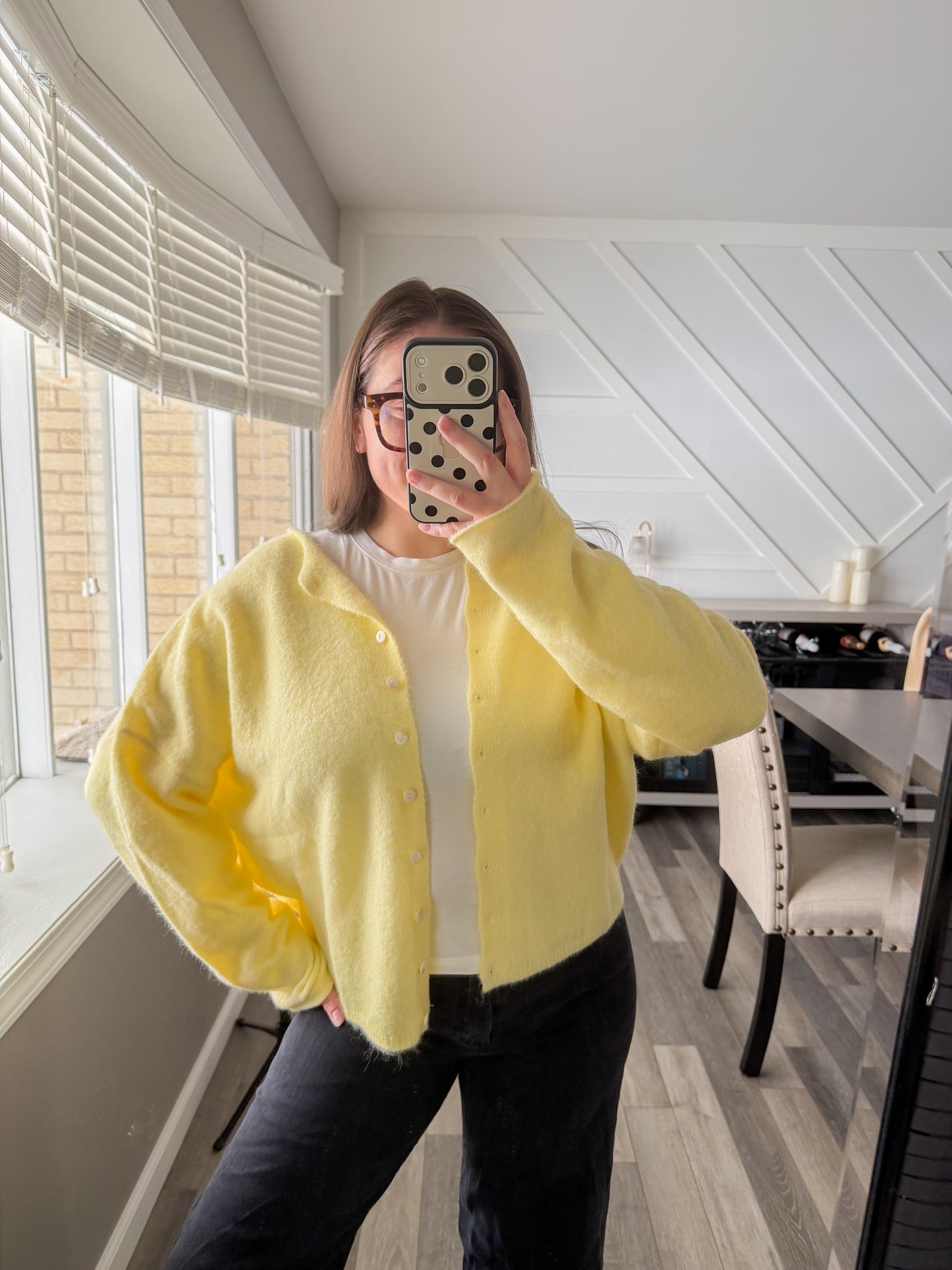 Pastels Cardigan- Yellow