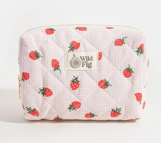 Strawberry Makeup Bag