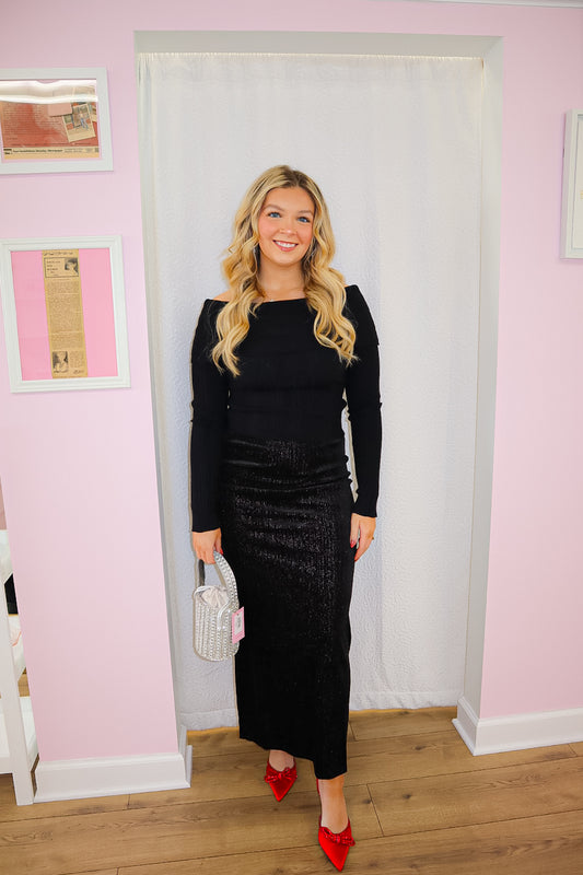 December To Remember Midi Skirt