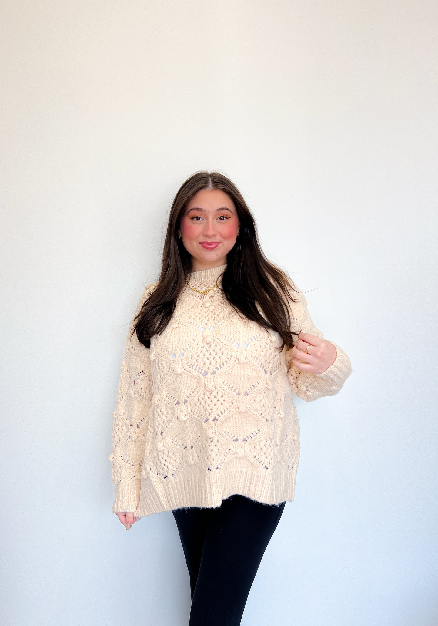 Put It In Neutral Sweater