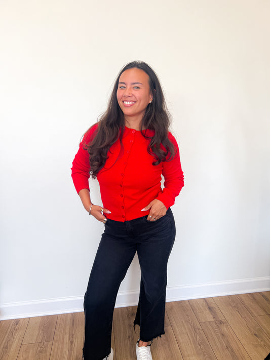 She's Fiery Cardigan