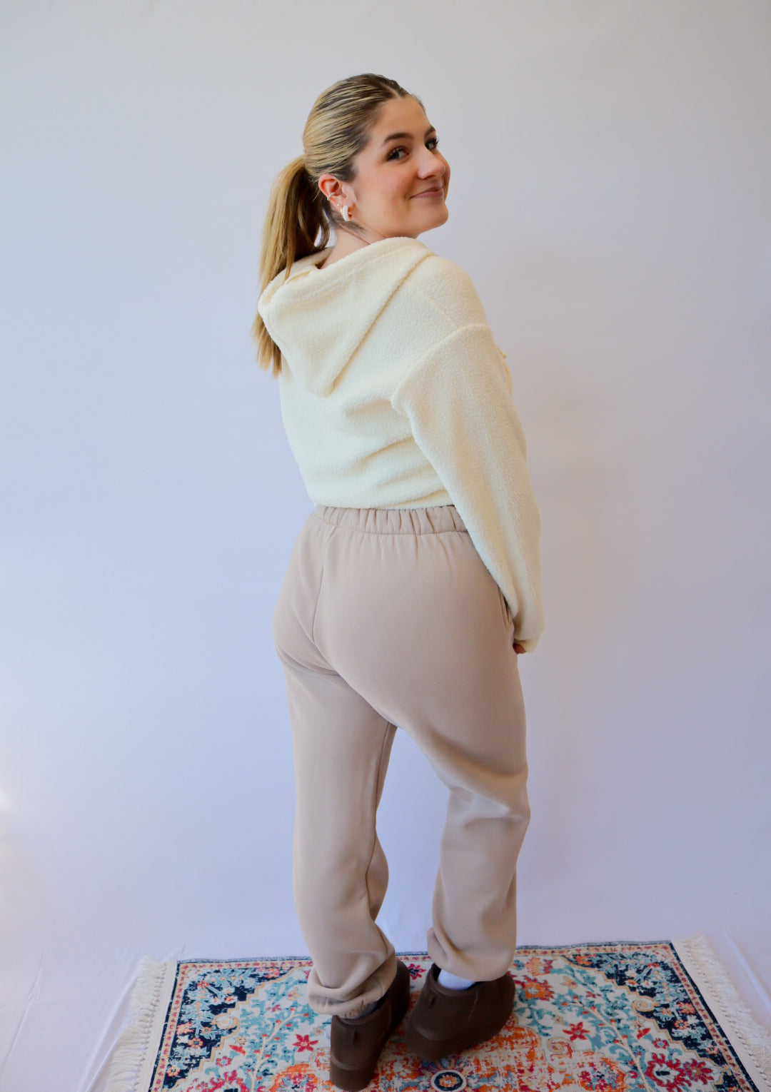 The Coziest Sweatpants- Taupe