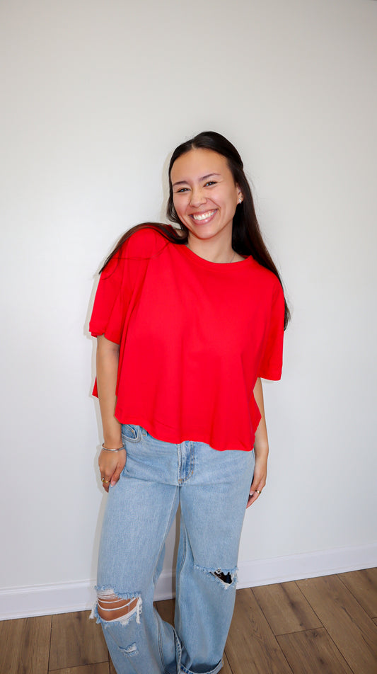 Ruby Red Tee