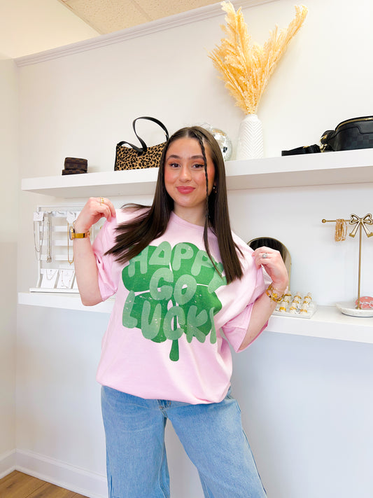 happy go lucky tee