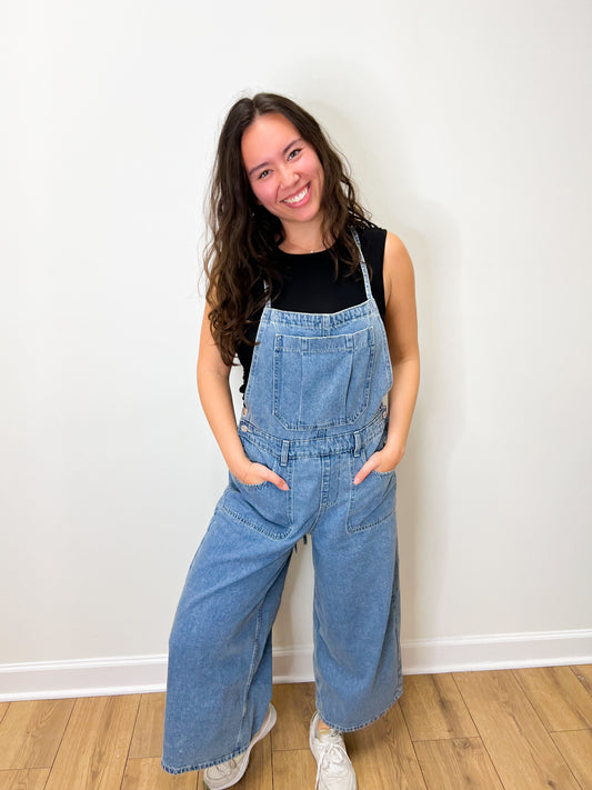 Denim Overalls