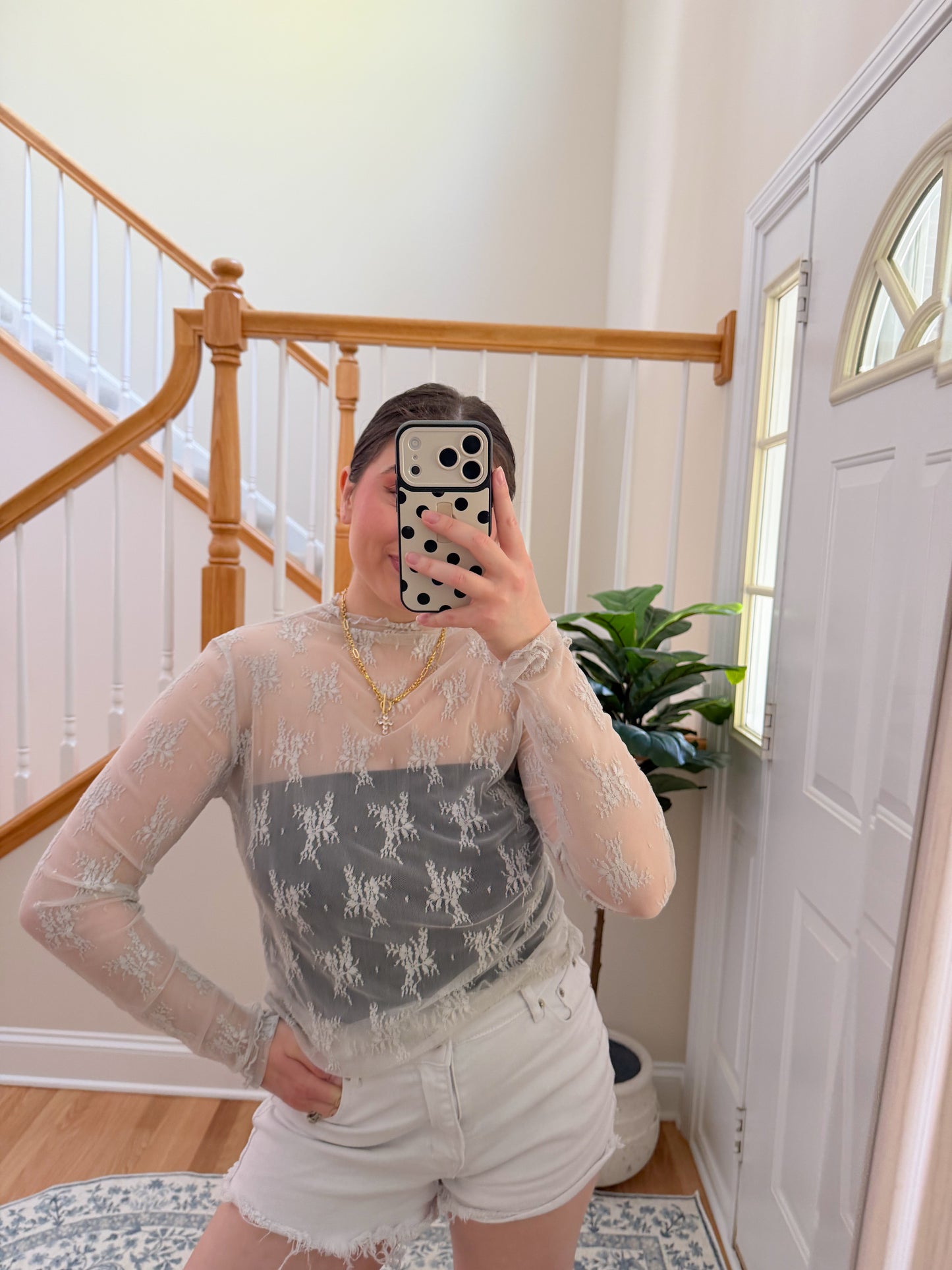 Let’s Layer Lace Top