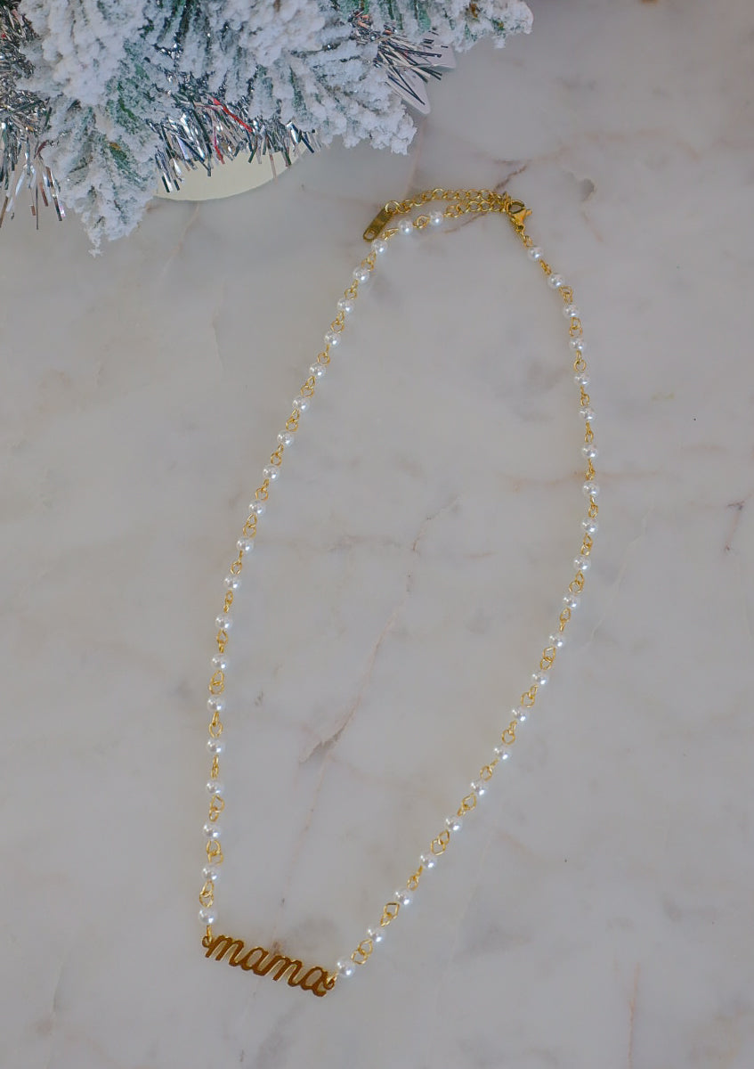 pearl mama necklace