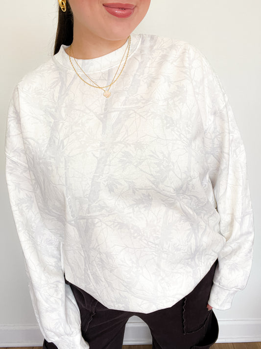 Camo Crewneck