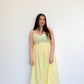 ray of sunshine midi dress