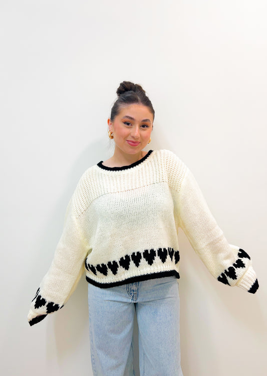 sweetheart sweater