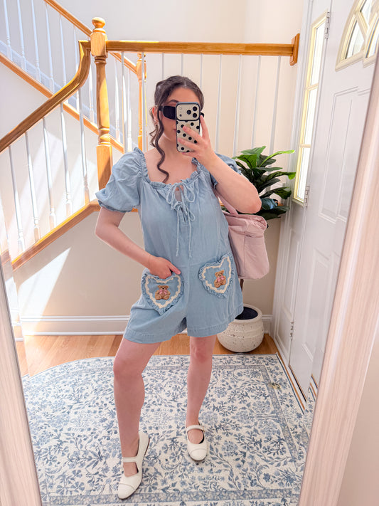 Teddy Coquette Romper