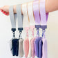 double pouch wristlet - 3 colors