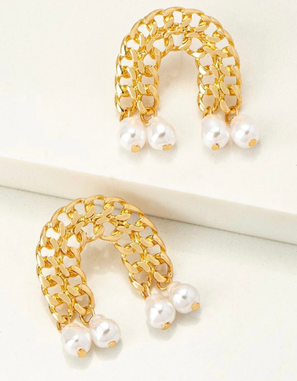 Arch Chain Earrings